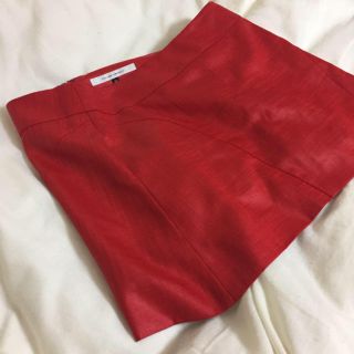 ルシェルブルー(LE CIEL BLEU)の🌹red skirt.(ミニスカート)