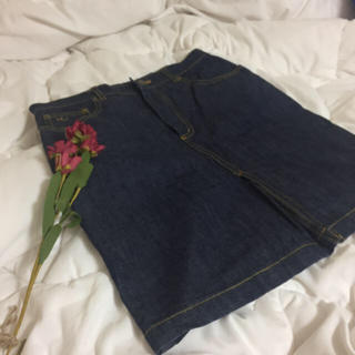 マークジェイコブス(MARC JACOBS)のmarc jacobs vintage denim skirt.(ミニスカート)