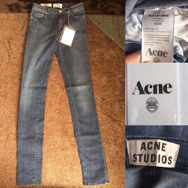 アクネACNE STUDIOS JEANS スキニーデニム ジーンズ 26インチ