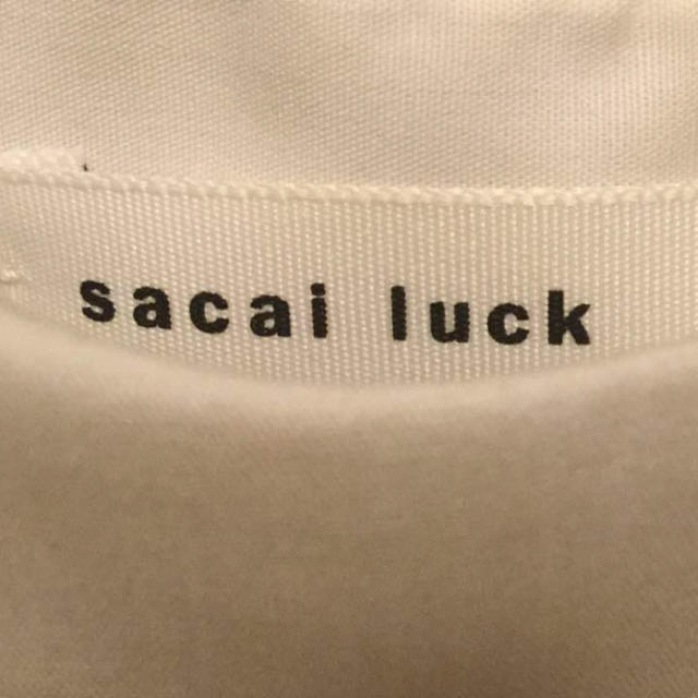 sacai luck(サカイラック)のsacai luck プリーツ Tシャツ シャツ レディースのトップス(Tシャツ(半袖/袖なし))の商品写真