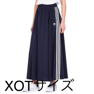 アディダス(adidas)の【新品】アディダス ロングスカート XOTサイズ(ロングスカート)