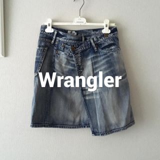 ラングラー(Wrangler)のWrangler デニムスカート(ひざ丈スカート)