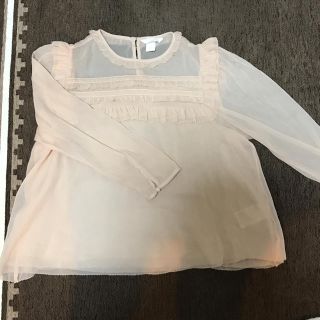 エイチアンドエム(H&M)の   【美品】シフォンブラウス(シャツ/ブラウス(長袖/七分))