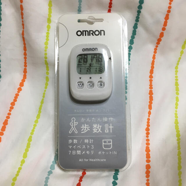 OMRON(オムロン)のオムロン 歩数計 スポーツ/アウトドアのトレーニング/エクササイズ(ウォーキング)の商品写真