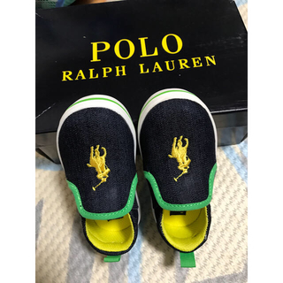 ポロラルフローレン(POLO RALPH LAUREN)のPOLO ラルフローレン キッズシューズ13.4(スニーカー)