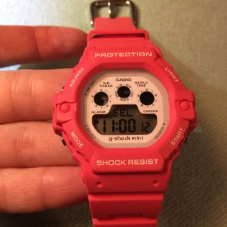 ジーショック(G-SHOCK)のG-SHOCK mini ピンク(腕時計)