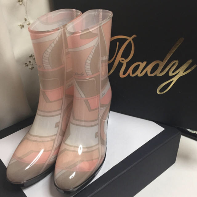 Rady(レディー)の💖新品‼️Radyマーブルレインブーツ💖送料込み2500円‼️ レディースの靴/シューズ(レインブーツ/長靴)の商品写真