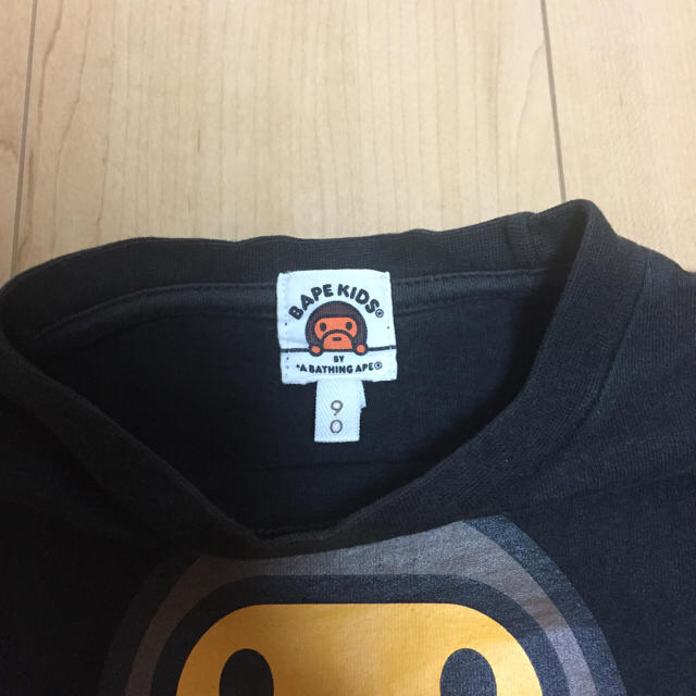 A BATHING APE(アベイシングエイプ)のエイプ マイロＴシャツ キッズ/ベビー/マタニティのキッズ服男の子用(90cm~)(Tシャツ/カットソー)の商品写真