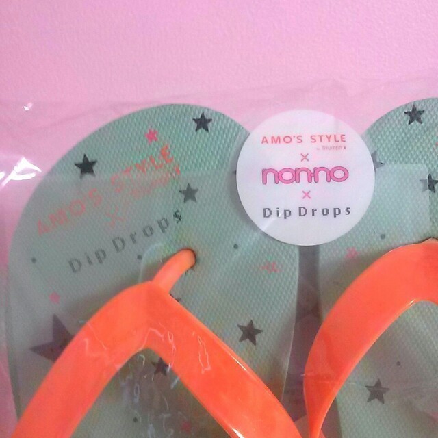 Dip Drops(ディップドロップス)の星柄☆ビーチサンダル レディースの靴/シューズ(サンダル)の商品写真
