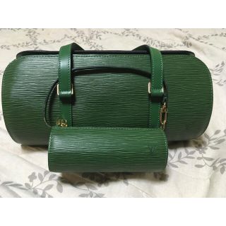 ルイヴィトン(LOUIS VUITTON)のヴィトン エピ スフロ 緑(ハンドバッグ)