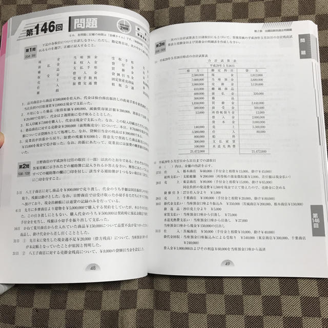 TAC出版 - 合格するための過去問題集 日商簿記3級の通販 by ジュド9328's shop｜タックシュッパンならラクマ