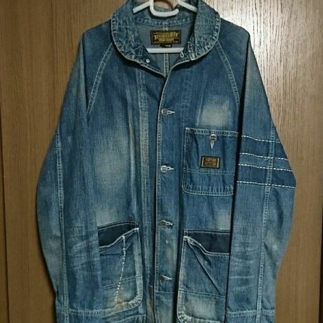 NEIGHBORHOOD(ネイバーフッド)のNEIGHBORHOOD カバーオール Shipyard.Denim/C-JKT メンズのジャケット/アウター(Gジャン/デニムジャケット)の商品写真