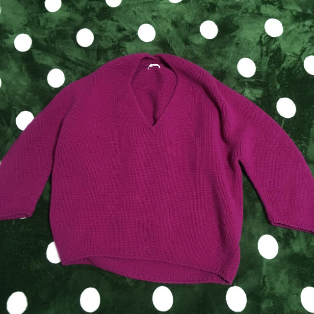 IENA(イエナ)のIENA  今季ニット  ピンク レディースのトップス(ニット/セーター)の商品写真