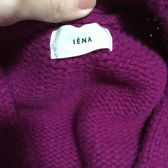 IENA(イエナ)のIENA  今季ニット  ピンク レディースのトップス(ニット/セーター)の商品写真