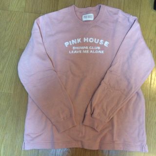 ピンクハウス(PINK HOUSE)のピンクハウス 刺繍ロゴトレーナー(トレーナー/スウェット)