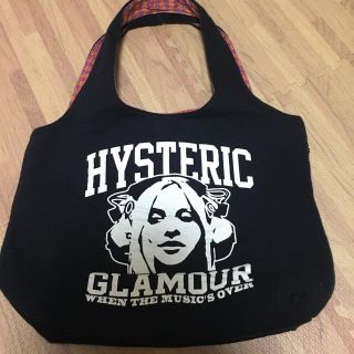 ヒステリックグラマー(HYSTERIC GLAMOUR)のヒステリックグラマー リバーシブル トートバッグ スウェット生地(トートバッグ)