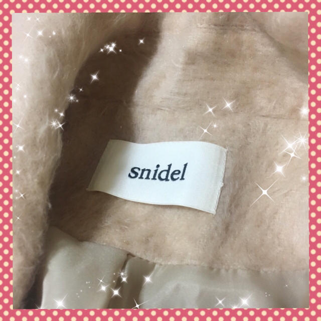 SNIDEL(スナイデル)のスナイデル ファーコート レディースのジャケット/アウター(毛皮/ファーコート)の商品写真