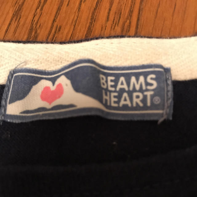BEAMS(ビームス)のBEAMSHeartボーダー♡ レディースのトップス(カットソー(長袖/七分))の商品写真