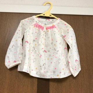 ギャップ(GAP)の新品☆GAP ユニコーン スモック 80㎝ ブラウス チュニック(シャツ/カットソー)