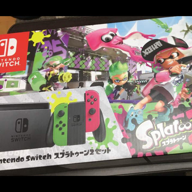 Nintendo Switch(ニンテンドースイッチ)の任天堂Switch スプラトゥーン2 バージョン エンタメ/ホビーのゲームソフト/ゲーム機本体(家庭用ゲーム機本体)の商品写真