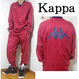 カッパ(Kappa)のレア! 90's Kappa カッパ ★ ナイロン ジャージ ★ М(ナイロンジャケット)