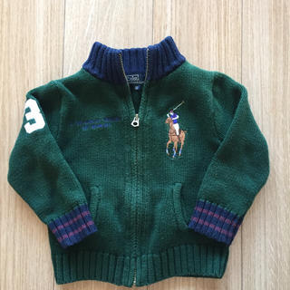 ラルフローレン(Ralph Lauren)のラルフ ビッグポニーフルジップセーター 90(カーディガン)