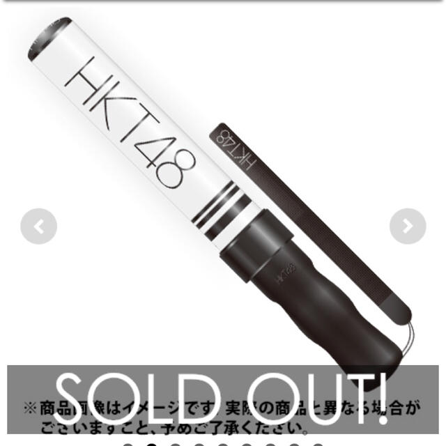 HKT48(エイチケーティーフォーティーエイト)のHKT公式ペンライト エンタメ/ホビーのタレントグッズ(アイドルグッズ)の商品写真