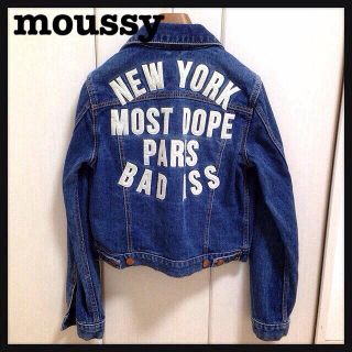 マウジー(moussy)のキャンセルが出た為再出品します(Gジャン/デニムジャケット)