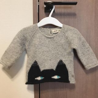 コドモビームス(こども ビームス)のりえ様専用  oeuf ウフ ベビーアルパカニット 18M(ニット/セーター)