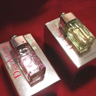 クリスチャンディオール(Christian Dior)のお値下げ ディオール ミニ香水２本セット(香水(女性用))