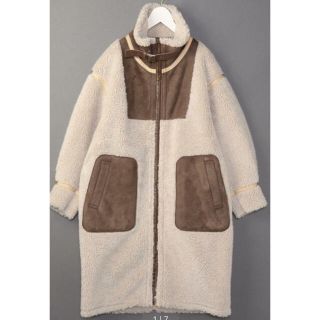 ビューティアンドユースユナイテッドアローズ(BEAUTY&YOUTH UNITED ARROWS)の6(ROKU) FAKE MOUTON COAT/ｺｰﾄ(ムートンコート)