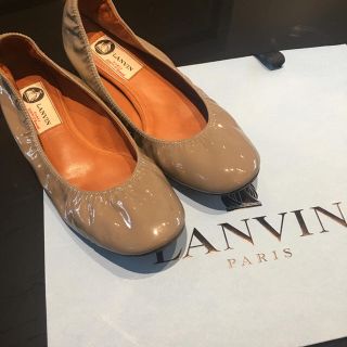 ランバン(LANVIN)のランバン バレーシューズ クラシックバレエフラット(バレエシューズ)