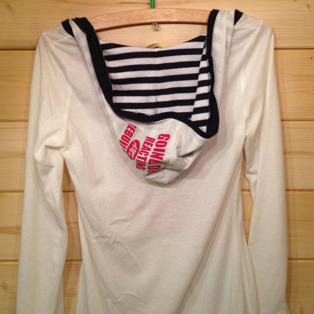 ROSE FANFAN(ローズファンファン)のフード付きロンT☆rose fanfan レディースのトップス(Tシャツ(長袖/七分))の商品写真