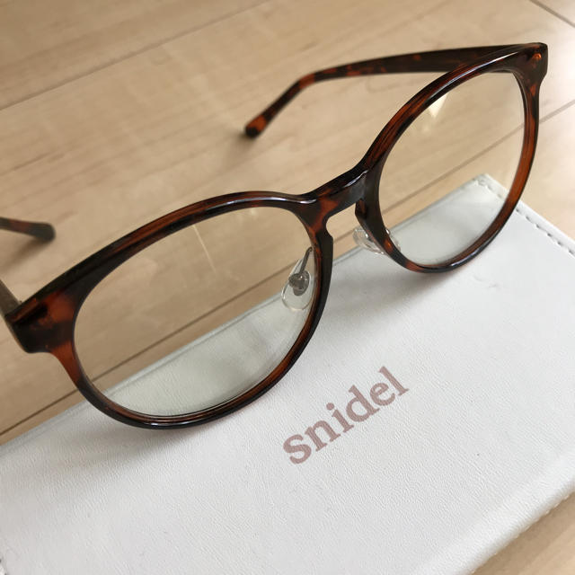 SNIDEL(スナイデル)のキロー♡ンア様  snidel だてめがね レディースのファッション小物(サングラス/メガネ)の商品写真