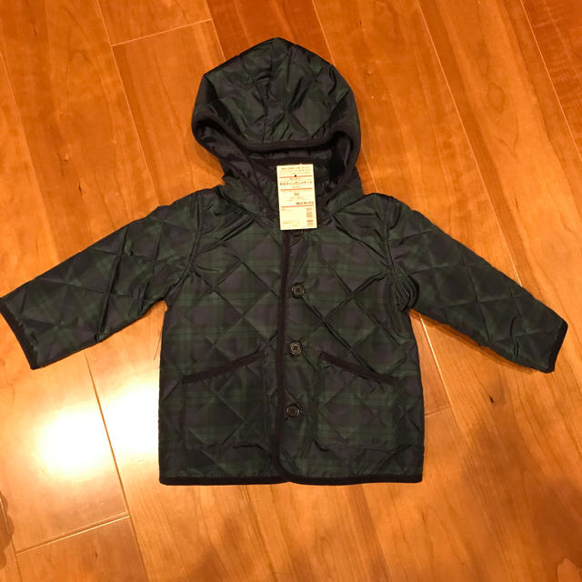 春先取りの 美品 無印キッズ キルティングジャケット100 profiletavern.com
