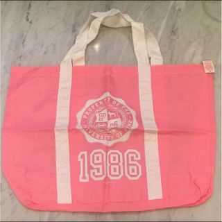 ヴィクトリアズシークレット(Victoria's Secret)の新品 未使用 VICTORIASSECRET PINK トートバッグ バッグ(トートバッグ)