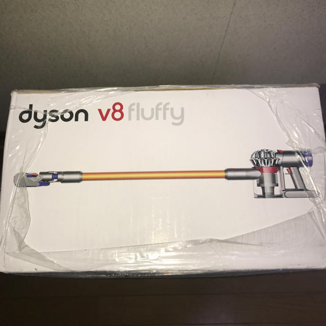 Dyson(ダイソン)の国内 新品 未開封 Dyson V8 fluffy SV10FF2 バーコード無 スマホ/家電/カメラの生活家電(掃除機)の商品写真