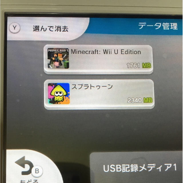 Wii U(ウィーユー)のwiiu本体 + 32GB USB エンタメ/ホビーのゲームソフト/ゲーム機本体(家庭用ゲーム機本体)の商品写真