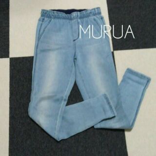 ムルーア(MURUA)のMURUA ウエストゴムスキニーパンツ(デニム/ジーンズ)