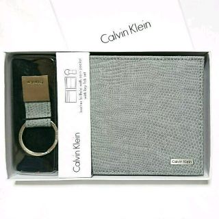 カルバンクライン(Calvin Klein)のカルバンクライン 財布セット グレー(折り財布)