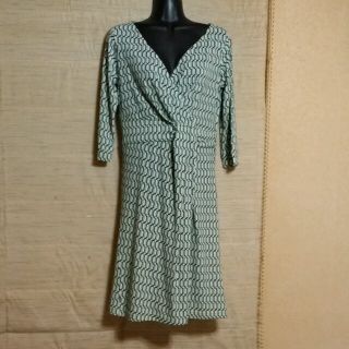 オフオン(OFUON)のワンピース(ひざ丈ワンピース)