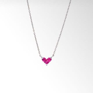 スタージュエリー(STAR JEWELRY)のSTAR JEWERLY ミステリアスハートネックレス(ネックレス)