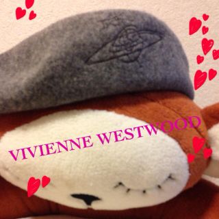 ヴィヴィアンウエストウッド(Vivienne Westwood)のVIVIENNE ウールベレー★(ハンチング/ベレー帽)