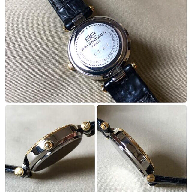 Balenciaga(バレンシアガ)の極美品✨電池・ベルト交換、クリーニング済み！BALENCIAGA バレンシアガ レディースのファッション小物(腕時計)の商品写真