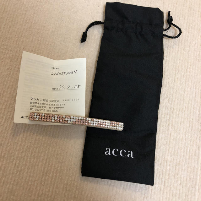 ACCA☆アッカ☆美品☆髪飾り