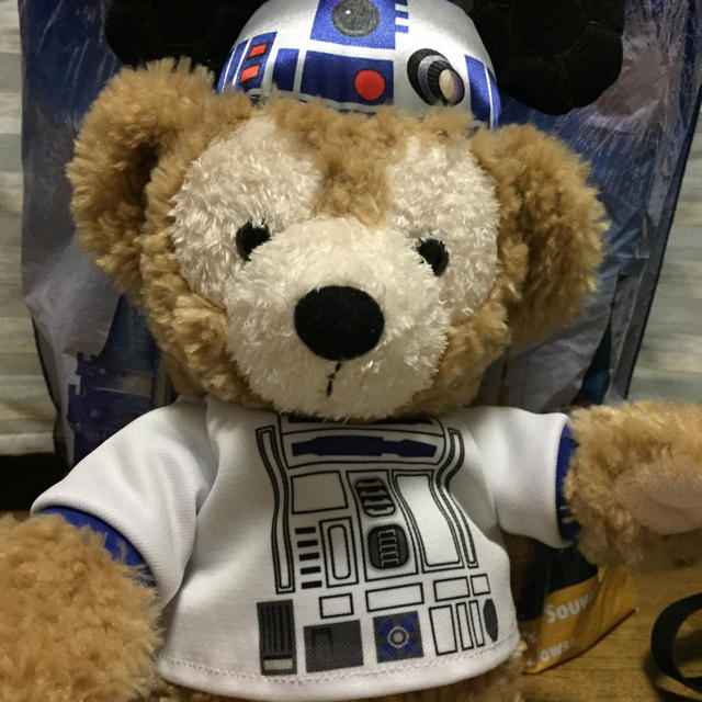 ダッフィー(ダッフィー)のダッフィー R2D2 wdw エンタメ/ホビーのおもちゃ/ぬいぐるみ(ぬいぐるみ)の商品写真