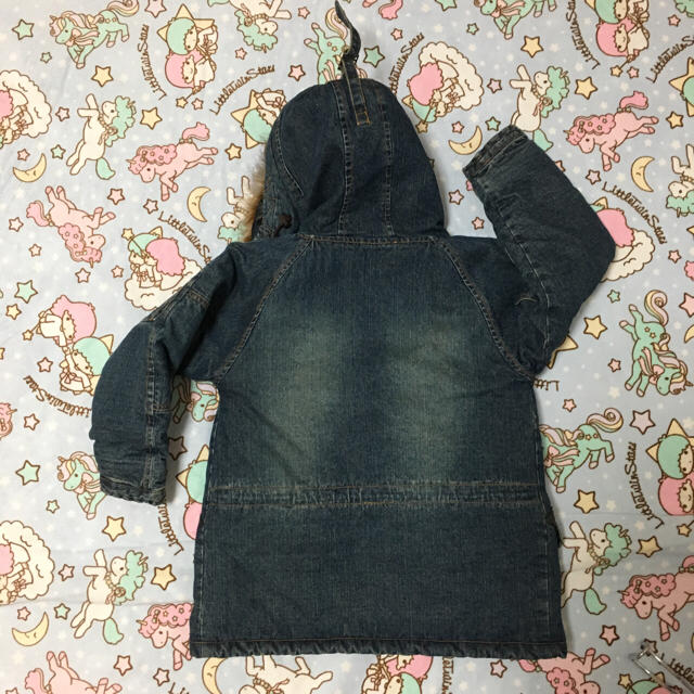 First Parking(ファーストパーキング)のうーきら様 専用 デニムジャンバー 120 キッズ/ベビー/マタニティのキッズ服男の子用(90cm~)(ジャケット/上着)の商品写真