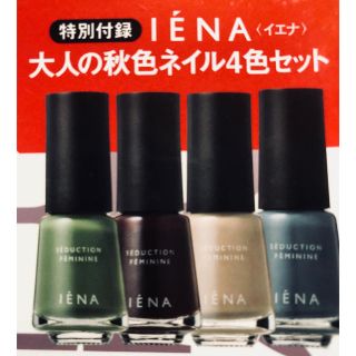 イエナ(IENA)のIENA 大人の秋色 ネイル 4色セット 送料無料(マニキュア)