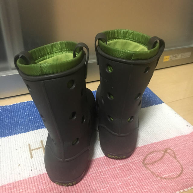 crocs(クロックス)の＊ふるちゃん様専用＊ CROCS  レインブーツ レディースの靴/シューズ(レインブーツ/長靴)の商品写真