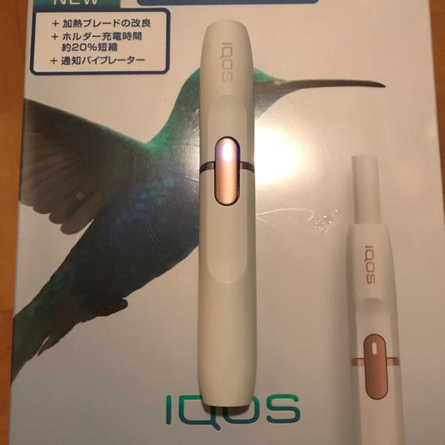 IQOS(アイコス)のアイコス 新型 2.4plus ホルダー 単品 中古 動作確認済み ホワイト メンズのファッション小物(タバコグッズ)の商品写真